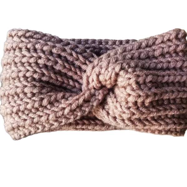 X-Twist Headband Earwarmer Crochet - μαλλί, ακρυλικό, headbands