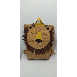 Παιδική τσάντα πλάτης Λιοντάρι, από φελλό. Anifantou - πλάτης, all day, φελλός, λιοντάρι, τσαντάκια - 5