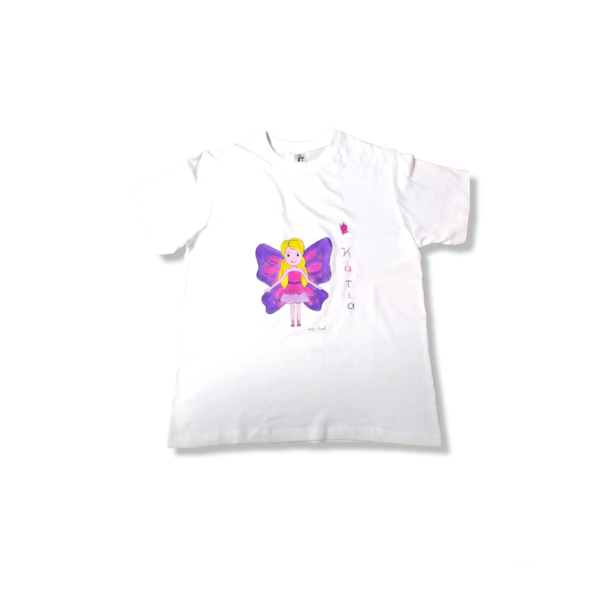T-shirt παιδικό 100% βαμβακερό Butterfly Fairy!