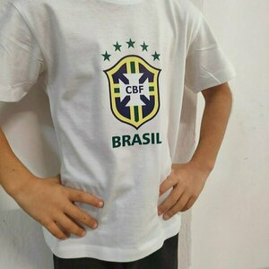 T-shirt με το σημα της Βραζιλιας - ποδόσφαιρο