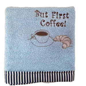 Πετσέτα First Coffee - πετσέτες