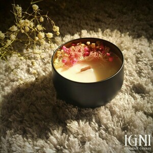 Κερί σόγιας- Spring Kiss - κερί, αρωματικά κεριά - 3