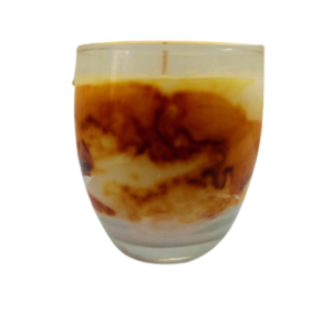 ΑΡΗΣ- Φαναράκι με vegan κερί σόγιας - Pumpkin Pie - αρωματικά κεριά