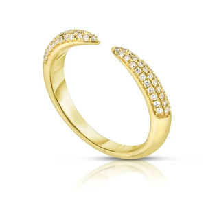 18k gold δαχτυλίδι "Iris" - επιχρυσωμένα, ασήμι 925, βεράκια, αυξομειούμενα, φθηνά