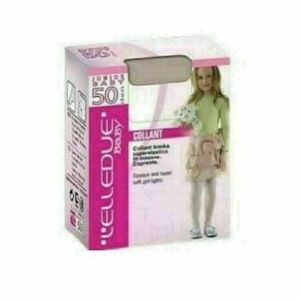 Παιδικό καλσόν Elledue Microbaby 50 Den σε Άσπρο χρώμα - κορίτσι, παιδικά ρούχα - 2