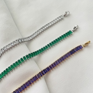 Cardi riviera bracelet - αλυσίδες, ατσάλι, χεριού, αυξομειούμενα - 3