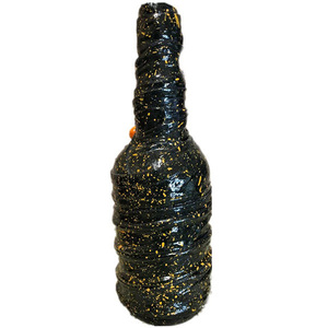 3D Διακοσμητικο μπουκάλι *BUKET* - γυαλί, ρητίνη, σπίτι, πηλός, διακοσμητικά μπουκάλια - 5