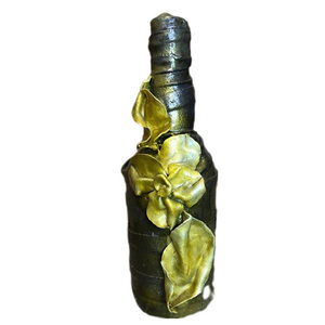 Διακοσμητικο μπουκάλι *REGINA* - γυαλί, ρητίνη, σπίτι, πηλός, διακοσμητικά μπουκάλια - 5