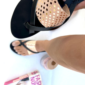 Handmade Leather Slide Sandals : Ismini - δέρμα, φλατ, slides - 2