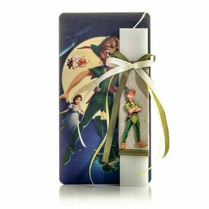 Λαμπάδα Peter Pan - αγόρι, λαμπάδες, σετ, για παιδιά, ήρωες κινουμένων σχεδίων