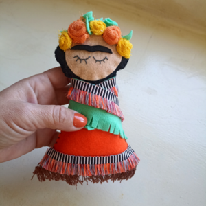 Λαμπάδα Πασχαλινή για κορίτσια Frida Khalo-Φρίντα - κορίτσι, λαμπάδες, για παιδιά, για ενήλικες, για εφήβους - 3