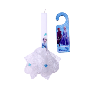 Λαμπάδα πριγκίπισσα του χιονιού 30εκ με hanger - κορίτσι, λαμπάδες, για παιδιά, πριγκίπισσες