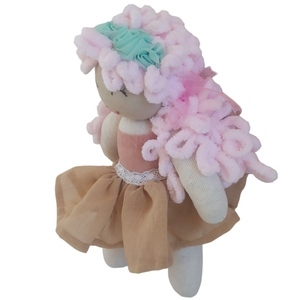 Χειροποίητη κούκλα 35 cm - κορίτσι, νεράιδα, λούτρινα, κούκλες - 3