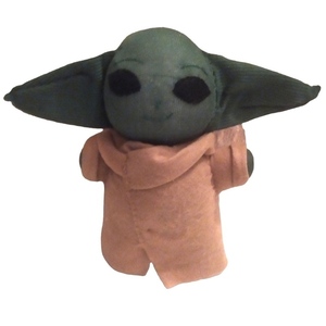 Σετ λαμπάδας με τον Baby Yoda χειροποίητο - λαμπάδες, λούτρινο, για παιδιά, σούπερ ήρωες - 4