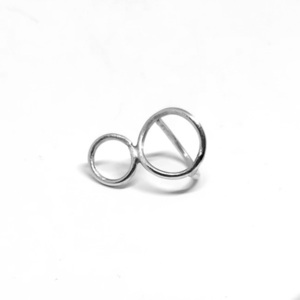 "Okto Ring" - chevalier, ασήμι 925, γεωμετρικά σχέδια, σταθερά, φθηνά - 2