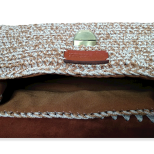 Χειροποίητη Δερμάτινη πλεκτή καθημερινή τσάντα –KA215 - δέρμα, ώμου, all day, χειρός, πλεκτές τσάντες - 4