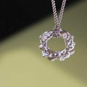 Handmade Silver Necklace 925, "Mykonos" necklace - ασήμι, κοντά, φθηνά, μενταγιόν - 5