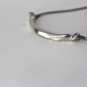 Handmade Silver necklace 925, "Ikaria" necklace - ασήμι, κοντά, layering, φθηνά