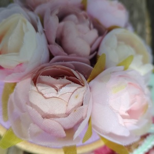 Χειροποίητη αρωματική λιλά πλακέ λαμπάδα με λουλούδια - κορίτσι, λουλούδια, λαμπάδες, για ενήλικες, για εφήβους - 4