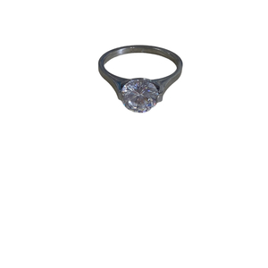 Μονόπετρο ατσάλινο δαχτυλίδι - ημιπολύτιμες πέτρες, ατσάλι, σταθερά, φθηνά