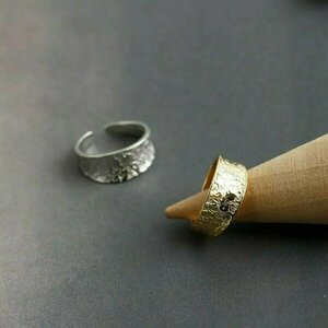 Χειροποίητο ανοιχτό δαχτυλίδι από ασήμι 925|Boho Yellow - ασήμι, βεράκια, boho, αυξομειούμενα, φθηνά - 3