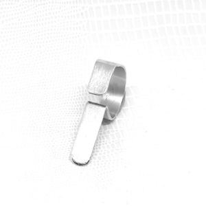 "Xenon Ring" - ασήμι 925, γεωμετρικά σχέδια, μεγάλα, αυξομειούμενα