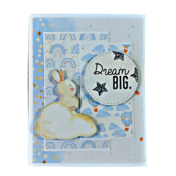 Ευχετήρια χειροποίητη κάρτα για νεογέννητο αγοράκι #25 - χειροποίητα, γέννηση, δώρο γέννησης, ευχετήριες κάρτες