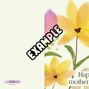 Κάρτα για τη γιορτή της μητέρας Flowers (εκτυπώσιμη) - κάρτες - 2