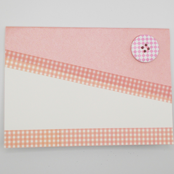 Ευχετήρια Κάρτα με σχέδιο ρόζ minimal - γυναικεία, γενέθλια, γενική χρήση, για ενήλικες - 4