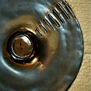 Κύμβαλο (Rusted Cymbal) - Κεραμικό διακοσμητικό - πηλός, κεραμικό, διακοσμητικά - 2