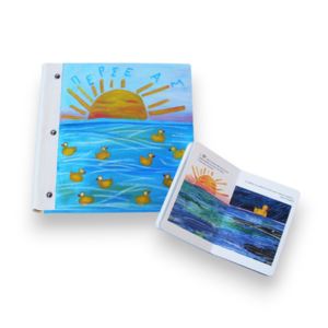Χειροποίητο Ξύλινο Άλμπουμ, Παιδικό Βιβλίο - personalised, άλμπουμ, δωμάτιο παιδιών