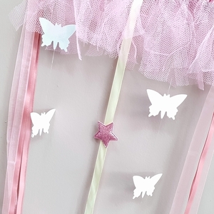 Διακοσμητική "κουρτίνα" πεταλούδες - κορίτσι, πεταλούδα, διακοσμητικά - 2