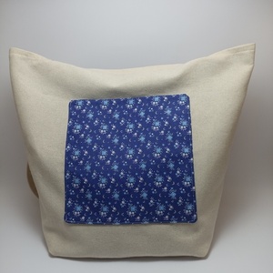 Tote bag floral - ύφασμα, ώμου, φλοράλ, θαλάσσης, tote