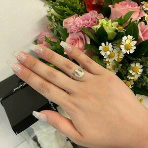 Ατσάλινο δαχτυλίδι - Σίσσυ (ασημί) - ατσάλι, επιπλατινωμένα, αυξομειούμενα, φθηνά - 2