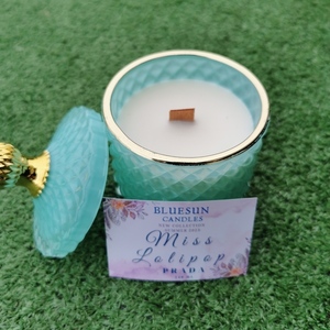 Κερί Handmade με άρωμα MISS LOLIPOP by PRADA - αρωματικά χώρου, ημέρα της μητέρας