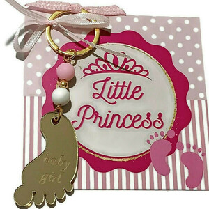 Αναμνηστικά δώρα για baby shower / ενθύμια γέννησης σετ 10 τεμ - κορίτσι, πριγκίπισσα, δώρο για νεογέννητο - 2