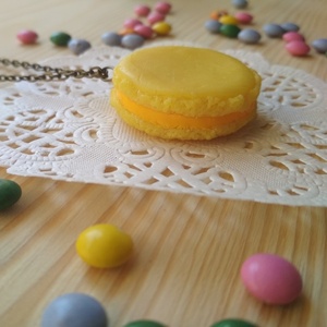 κολιέ γλυκό macaron - πηλός, μακριά, candy, μενταγιόν - 5
