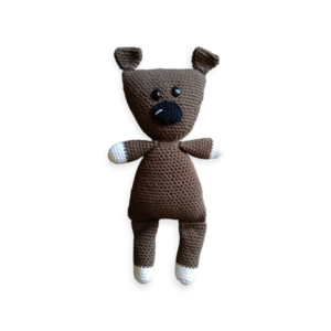 Χειροποίητο πλεκτό παιδικό κουκλάκι Teddy bear -AMI64 - λούτρινα