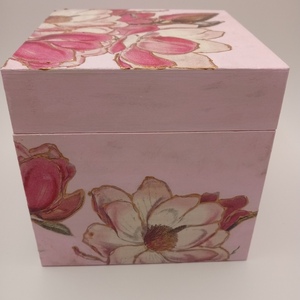 Λουλουδένιο κουτί - κορίτσι, κουτιά αποθήκευσης - 3