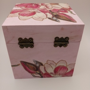 Λουλουδένιο κουτί - κορίτσι, κουτιά αποθήκευσης - 4