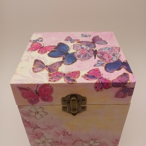 Κουτί με πεταλούδες - κουτιά αποθήκευσης, πρακτικό δωρο