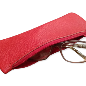 Χειροποίητο δερμάτινο γυναικείο πορτοφόλι -θήκη κόκκινο -KAS2 - δέρμα - 2