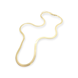 Ατσάλινη αλυσίδα σε χρυσό χρώμα - 45εκ - αλυσίδες, κοντά, ατσάλι - 2