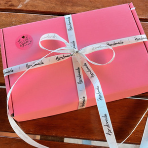 Gift box pink love - charms, χάντρες, μακριά, seed beads - 4