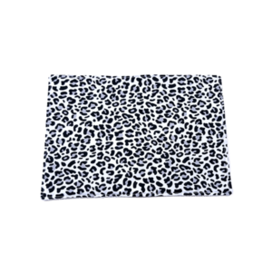 Σουπλά για το σχολείο 30x20 εκ leopard ασπρόμαυρο - βρεφικά, σουπλά, πετσέτες φαγητού, βρεφικές σαλιάρες