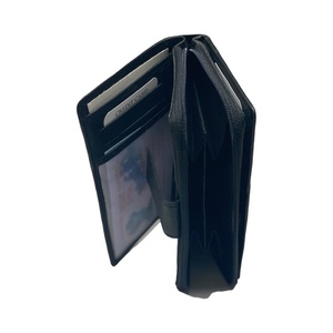 Unisex Δερμάτινο Πορτοφόλι Μαύρο 013-224-190-black - δέρμα, πορτοφόλια - 3