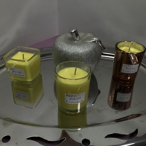 Κερι σόγιας σιτρονελας - αρωματικά κεριά, soy candle, soy candles