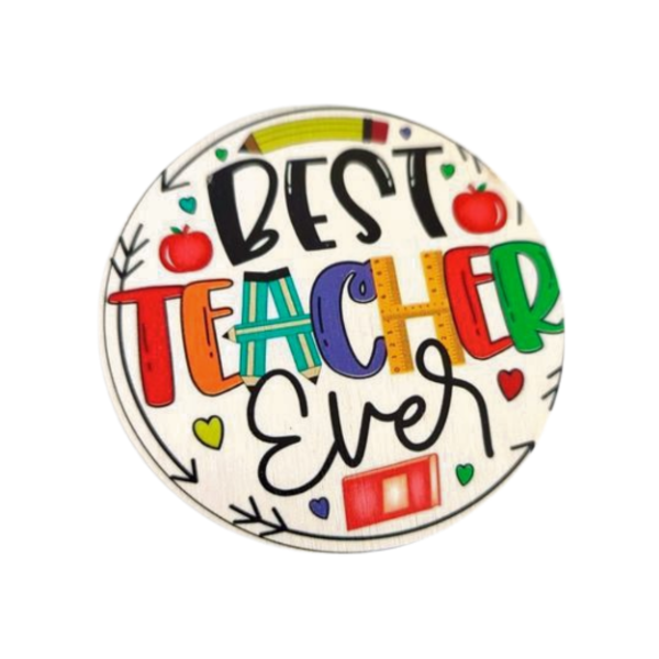 Ξύλινο Μαγνητακι για τη δασκάλα ή για τον δάσκαλο μας - μαγνητάκια, για δασκάλους, η καλύτερη δασκάλα
