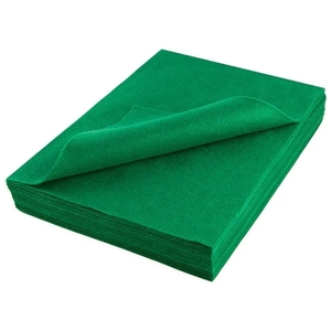 1 τμχ. Φύλλο Τσόχας Σκούρο Πράσινο 1mm 22x30cm - τσόχα, υλικά κοσμημάτων, υλικά κατασκευών