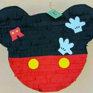 Mickey Mouse Κόκκινο 40Χ40 εκ. - αγόρι, πινιάτες, ήρωες κινουμένων σχεδίων - 4